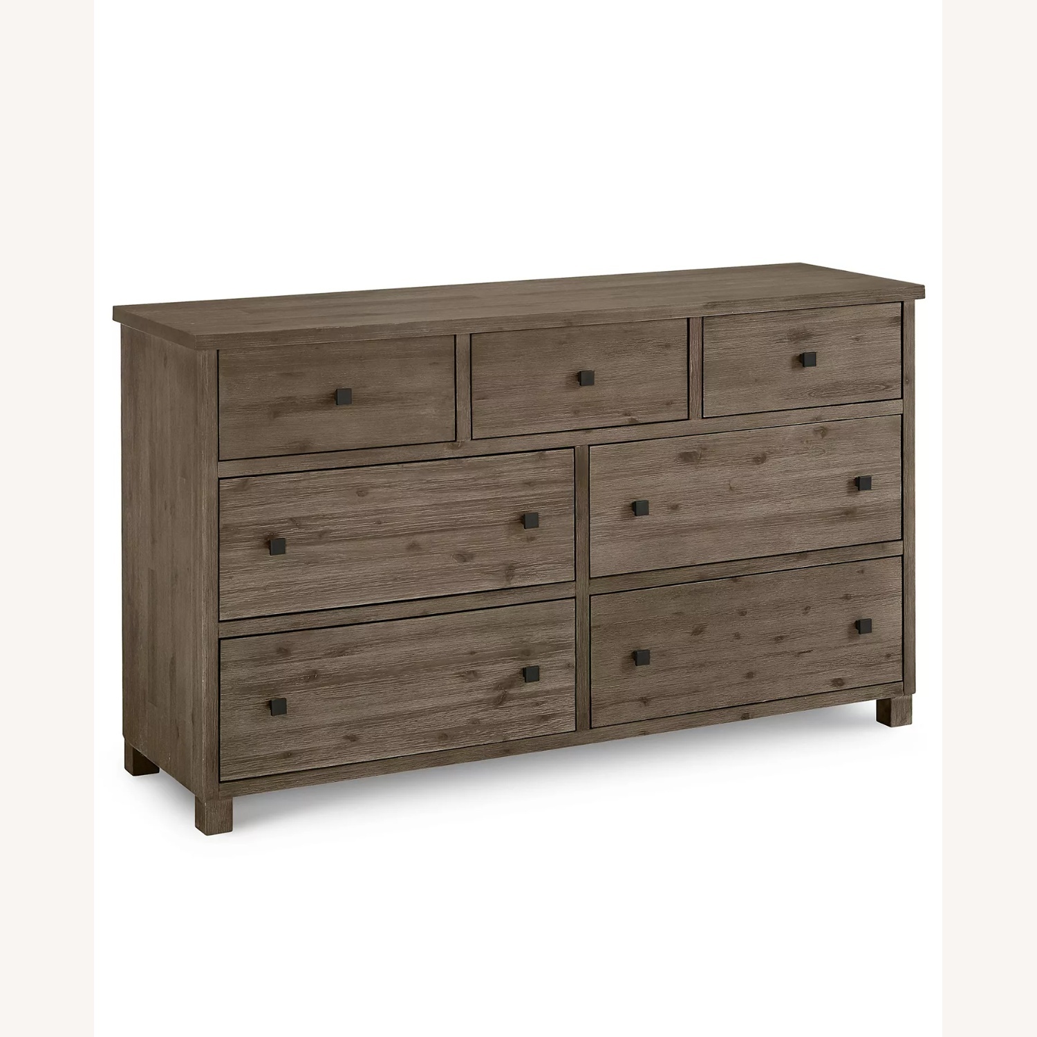 Macy's Light Brown Wood Dresser - image-6
