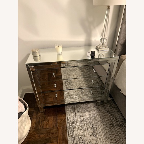 Used Mirrored Glass Dresser for sale on AptDeco