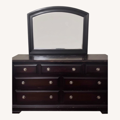 Used Ashley Furniture Black Dresser for sale on AptDeco