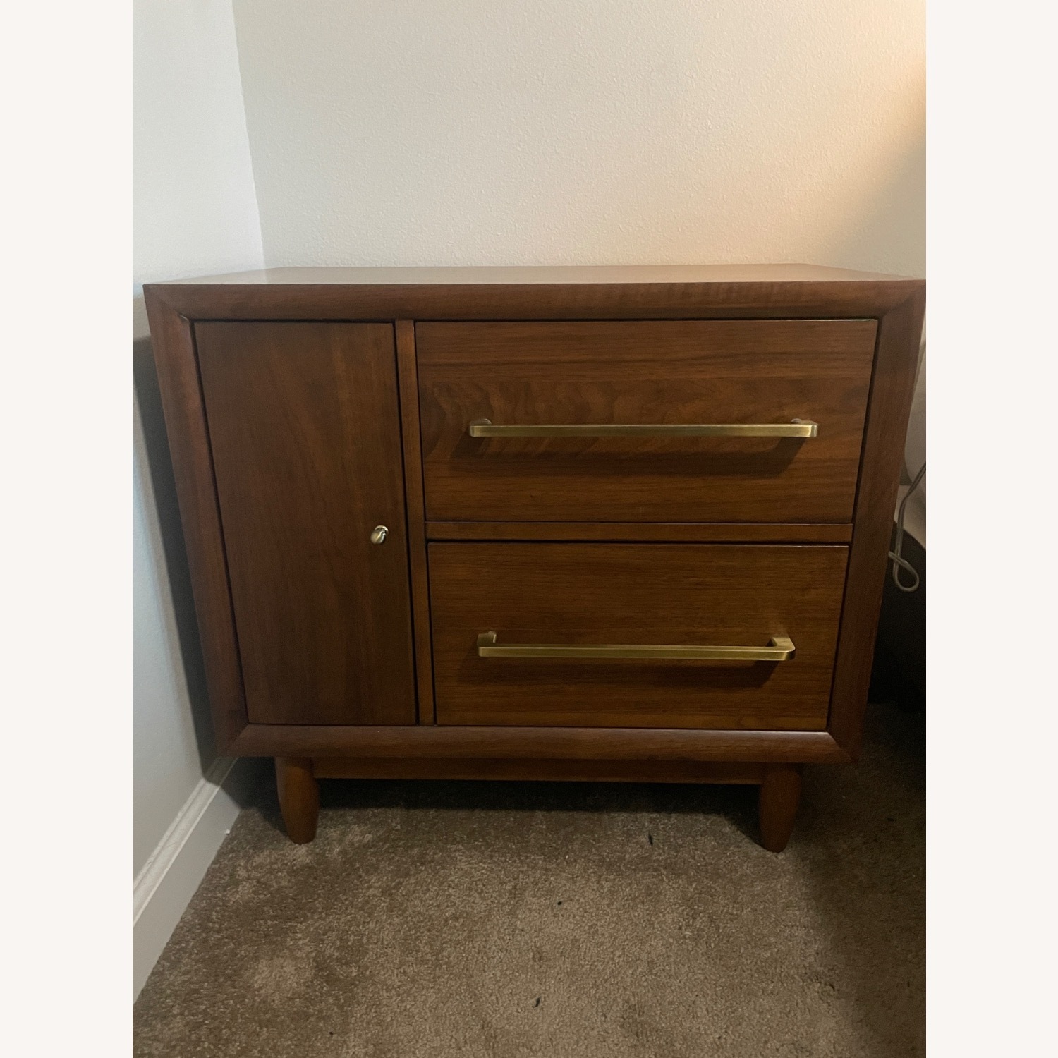 Cossco Marina Del Rey Solid Wood Nightstands - image-1