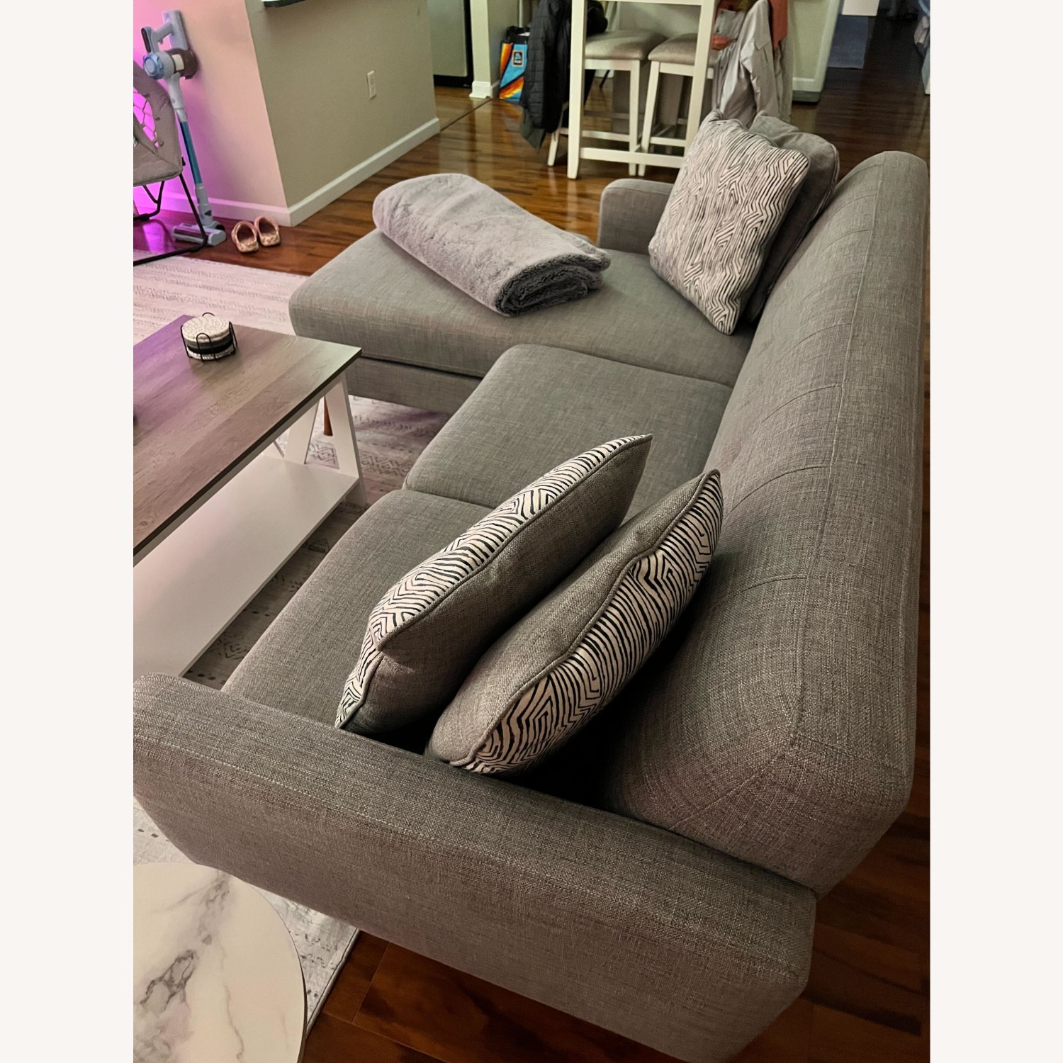 Bob's Discount Bettie Gray 86'' Chofa - image-5