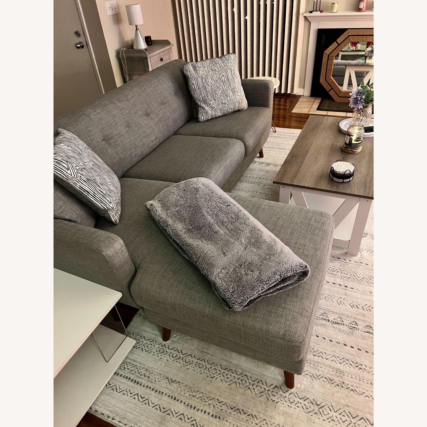 Bob's Discount Bettie Gray 86'' Chofa - image-4