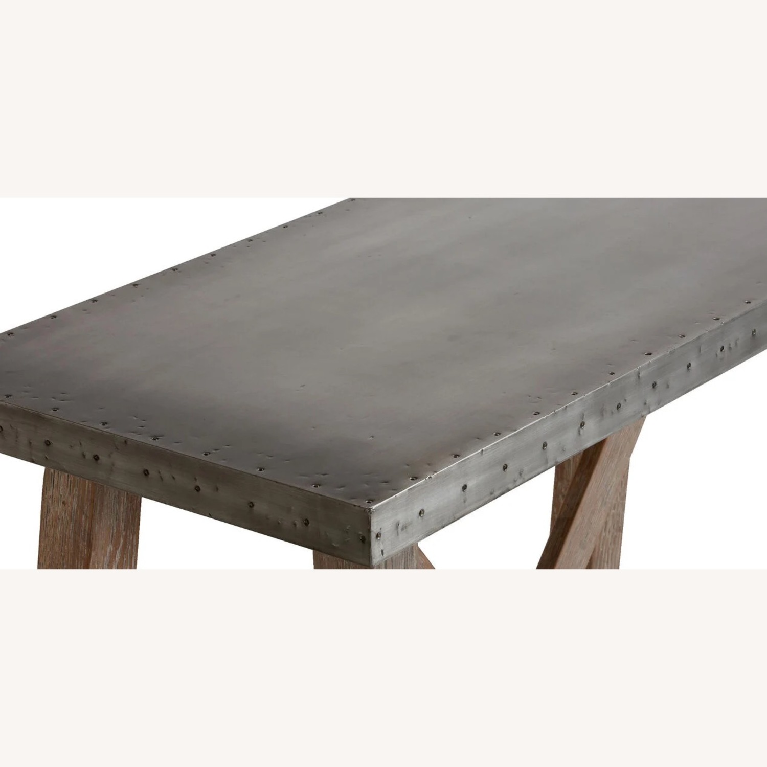 Ethan Allen Metal & Wood Console Table - image-4