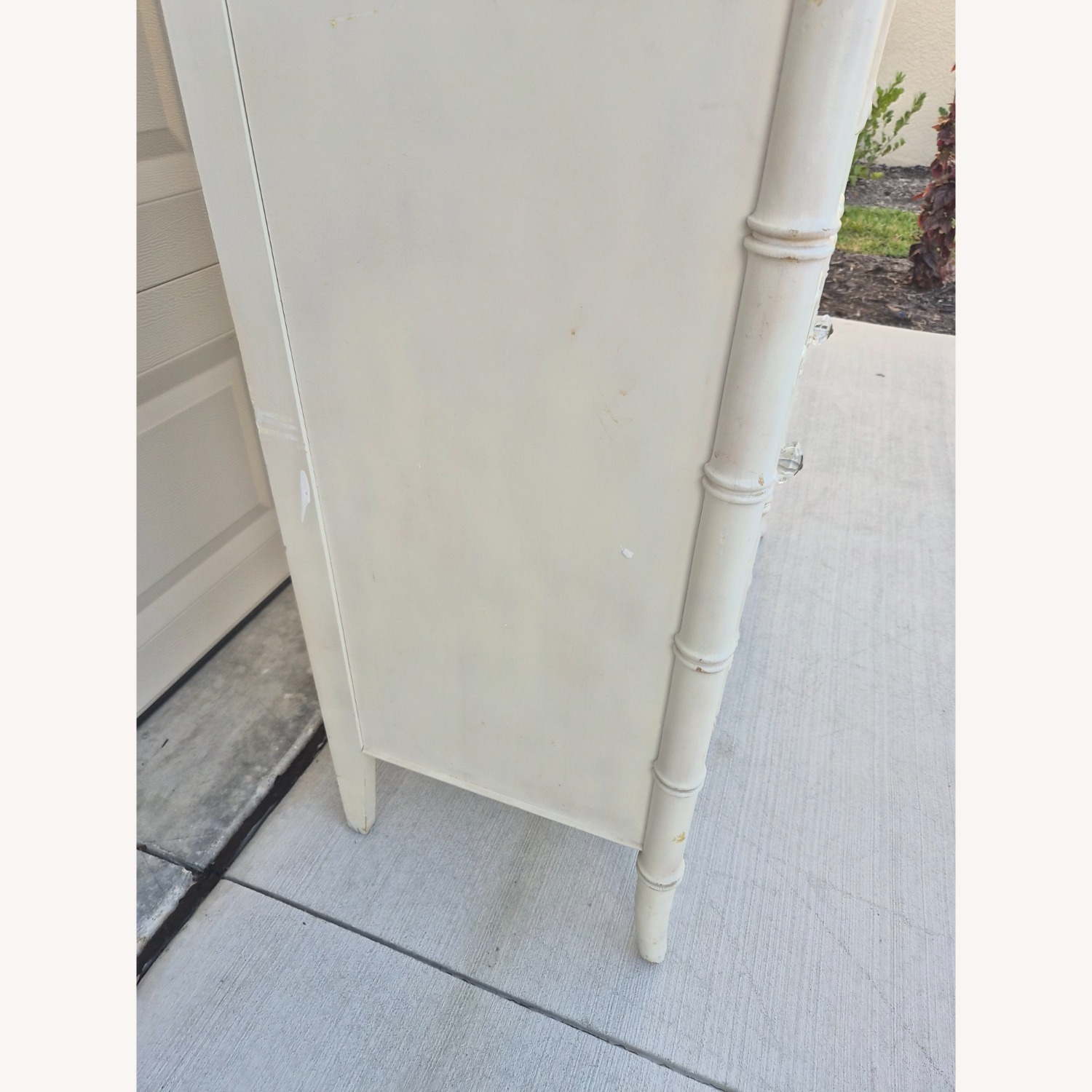 Thomasville Allegro Faux Bamboo China Cabinet - image-5