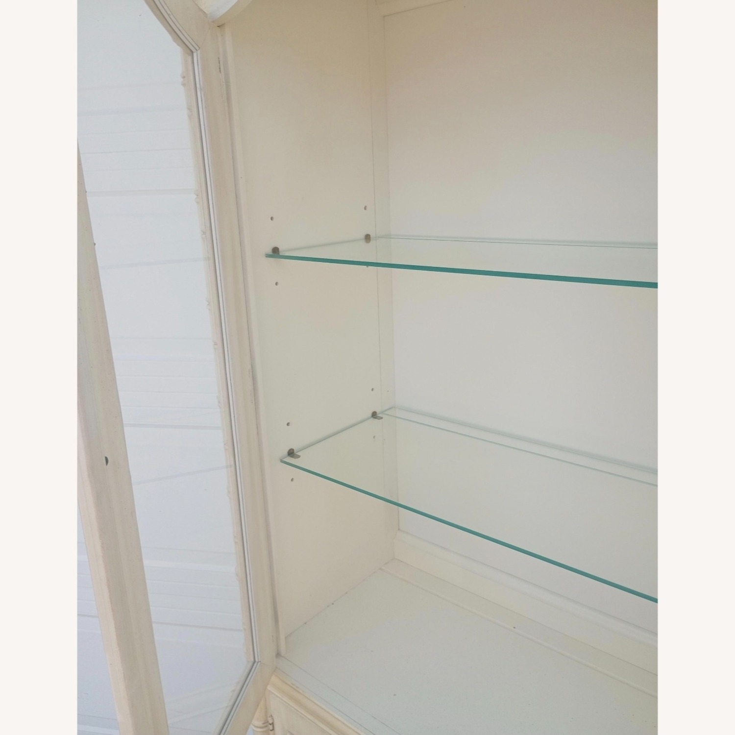 Thomasville Allegro Faux Bamboo China Cabinet - image-6