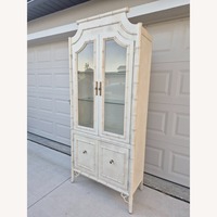Thomasville Allegro Faux Bamboo China Cabinet