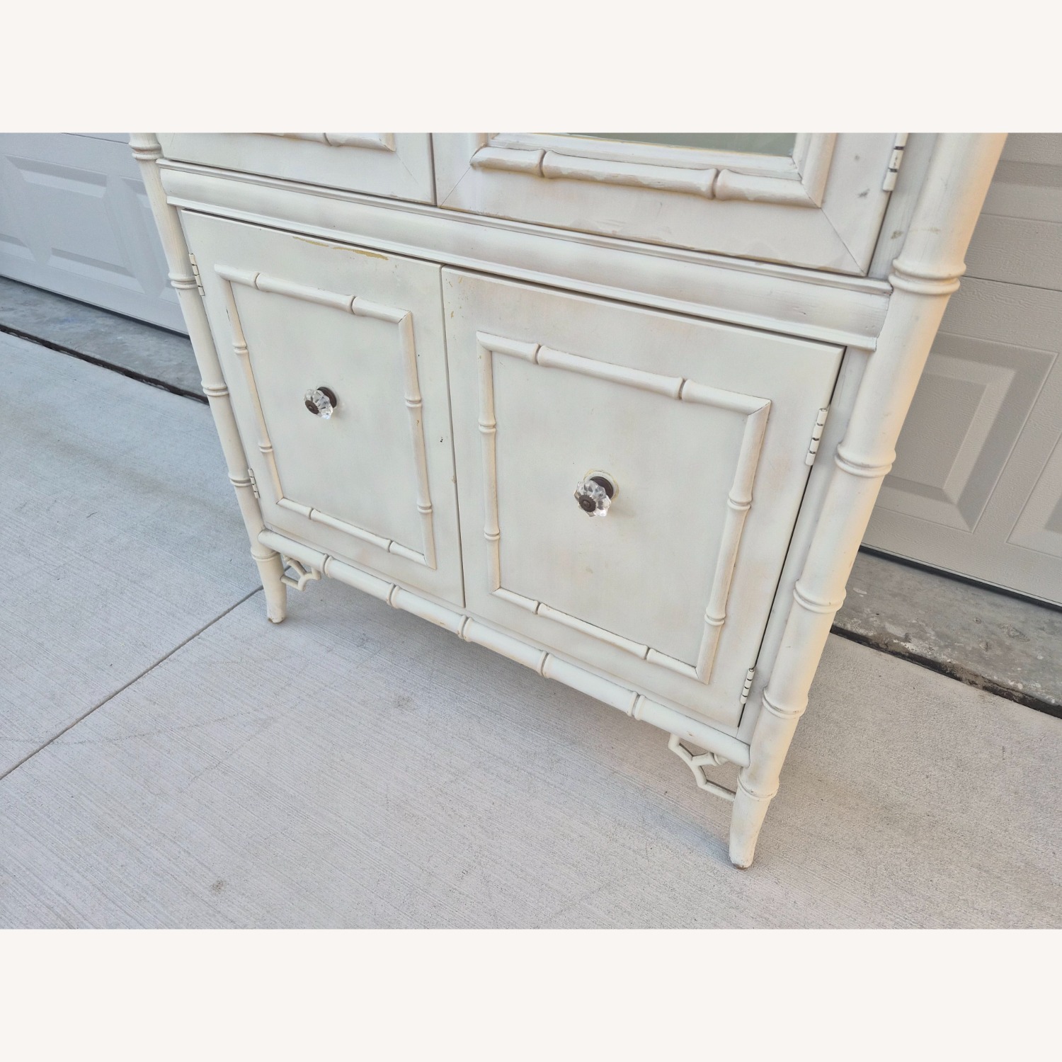 Thomasville Allegro Faux Bamboo China Cabinet - image-3
