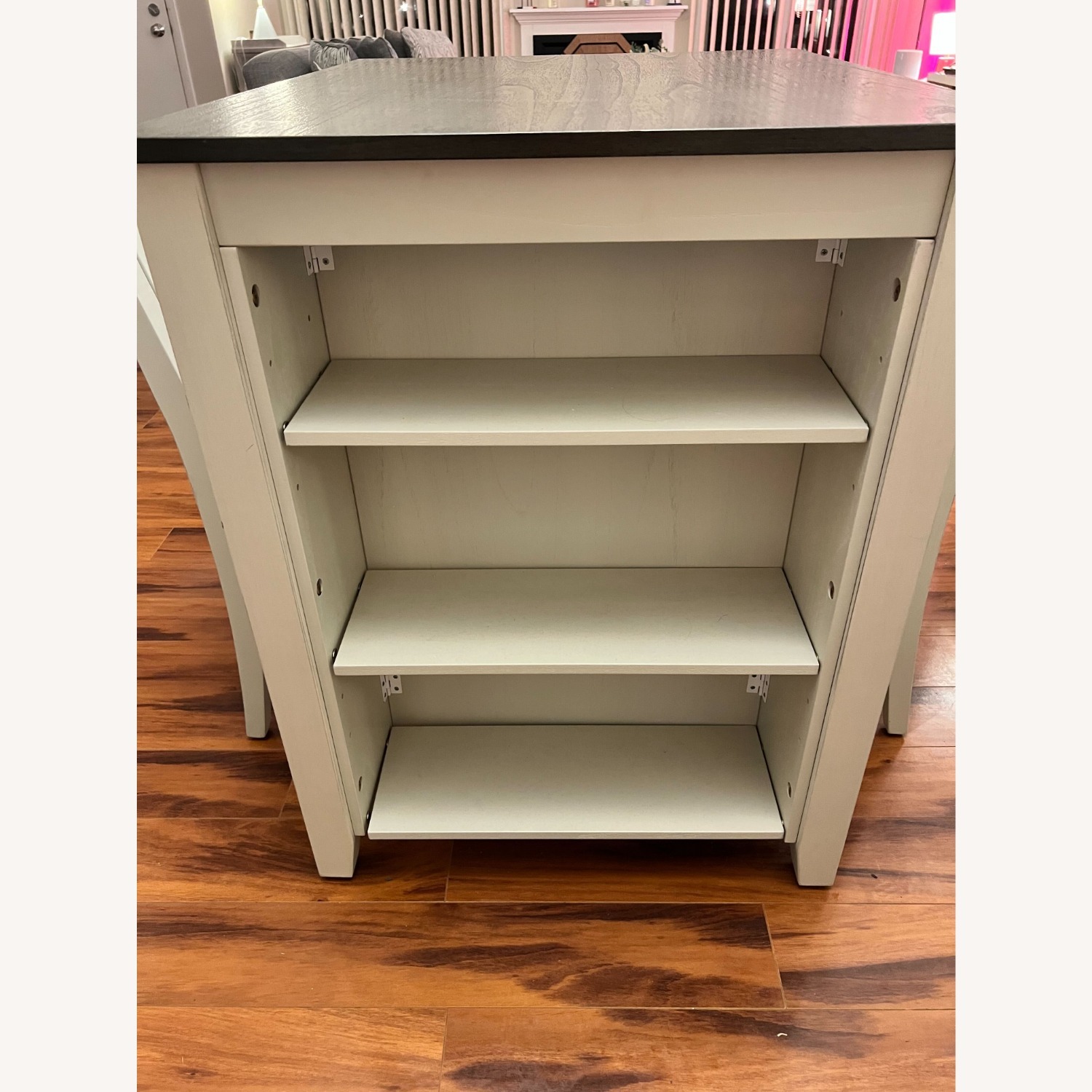 Wayfair 3 Piece White Wood Dining Table + Chairs - image-3