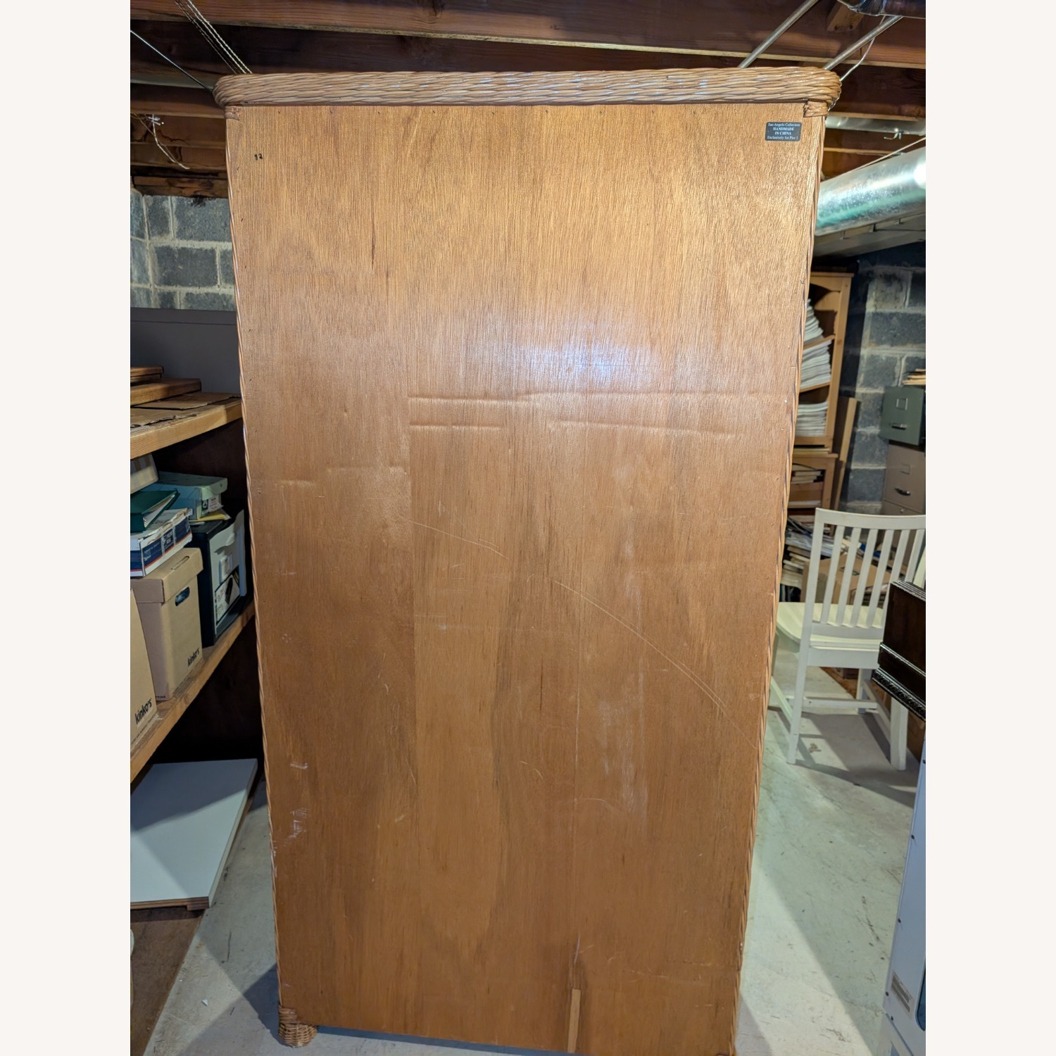 Pier 1 Imports San Angelo Natural Rattan Armoire - image-4