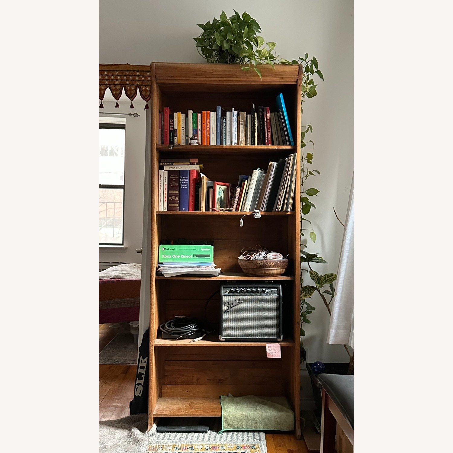 India Teak Wood Bookcase - image-2