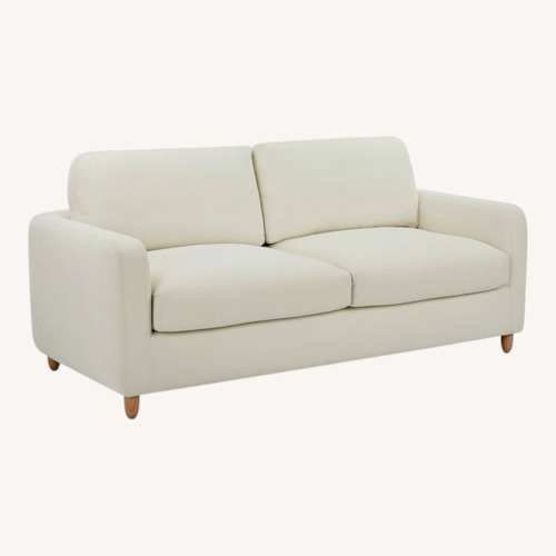 Used Article Vati 80” Sofa Bed Buckler Ivory for sale on AptDeco