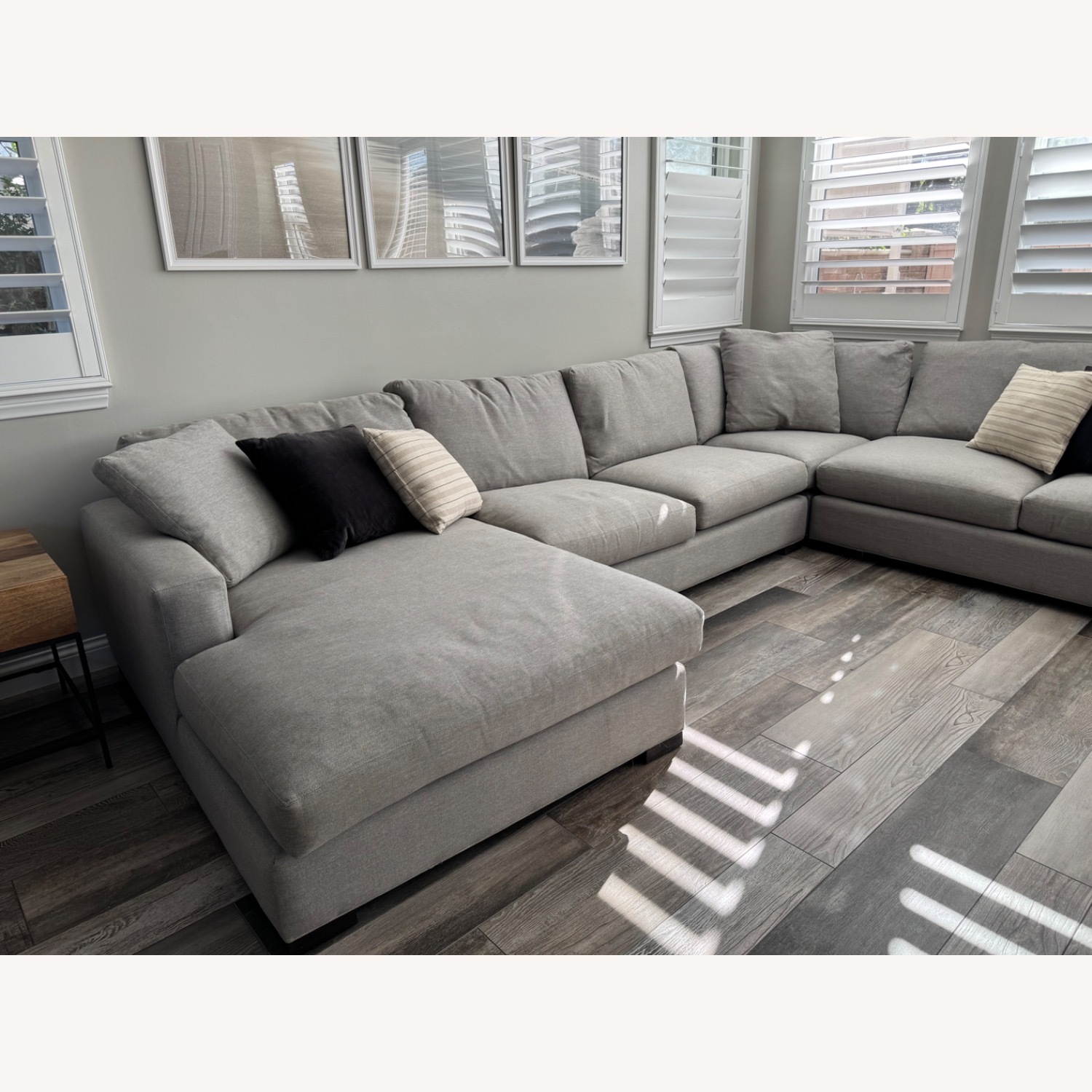 Room & Board Metro Sectional Sofa 4-Piece with Chaise - image-2