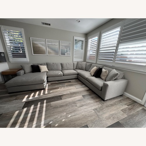 Used Room & Board Metro Sectional Sofa 4-Piece with Chaise for sale on AptDeco