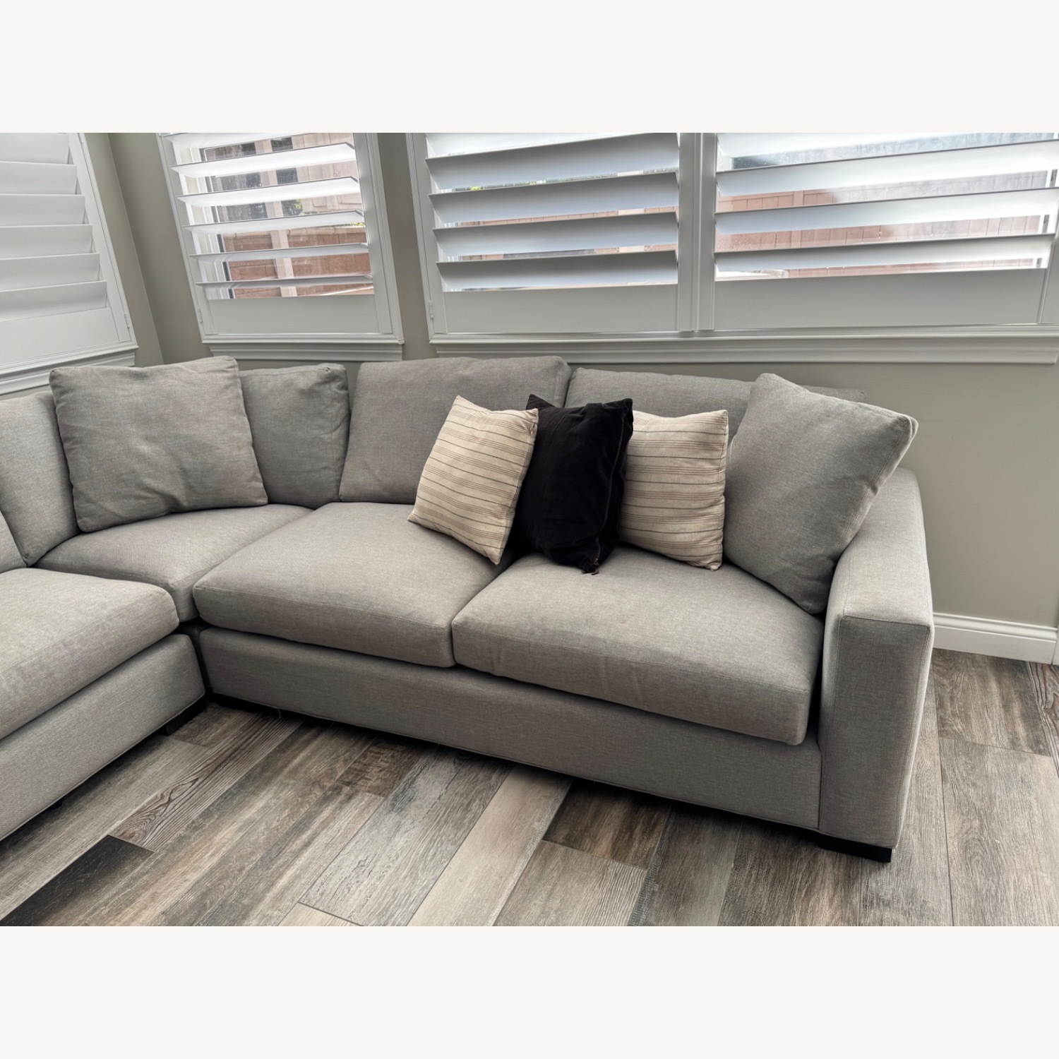 Room & Board Metro Sectional Sofa 4-Piece with Chaise - image-3