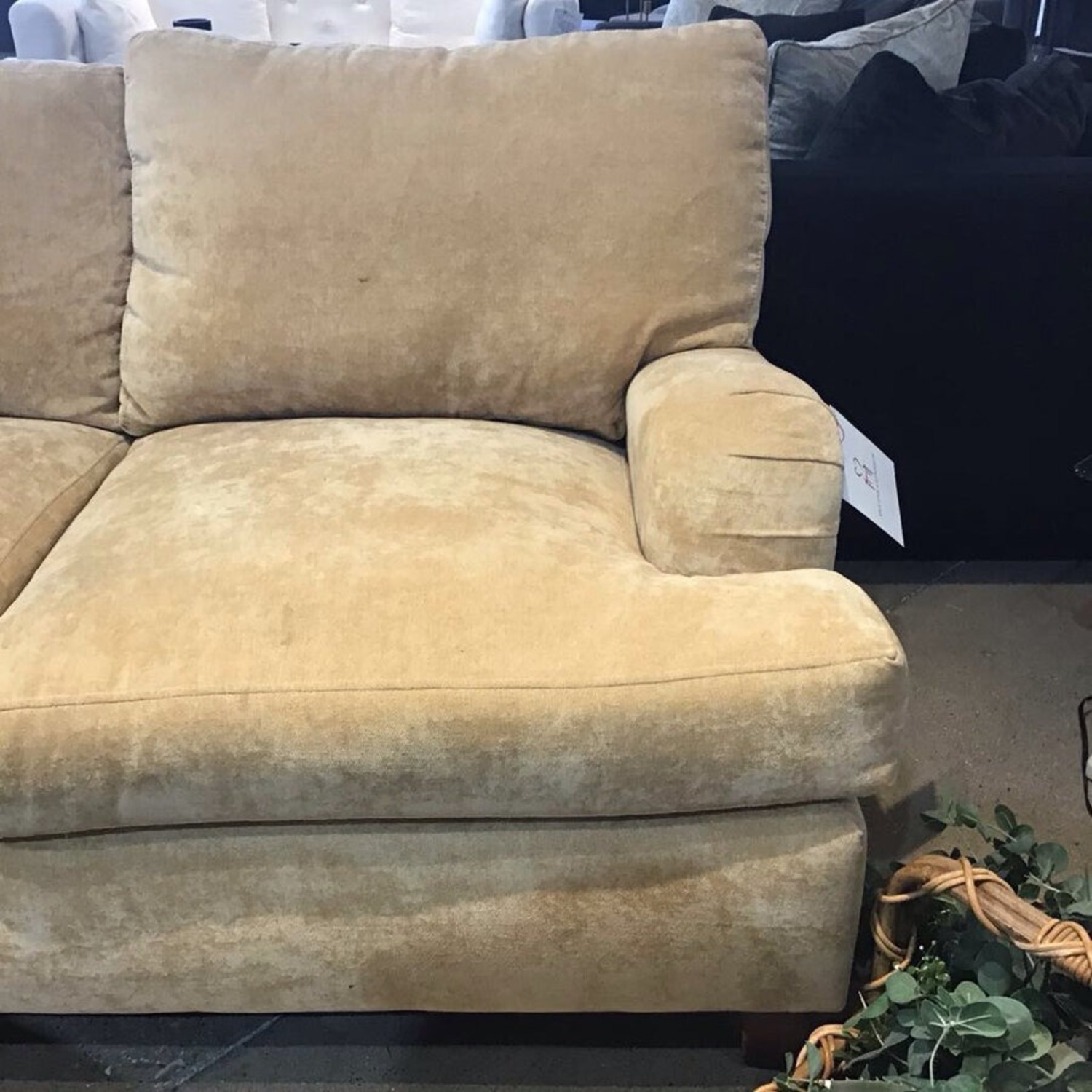 Ellis Home Furnishings Chenille 3-Seat Sofa - image-5