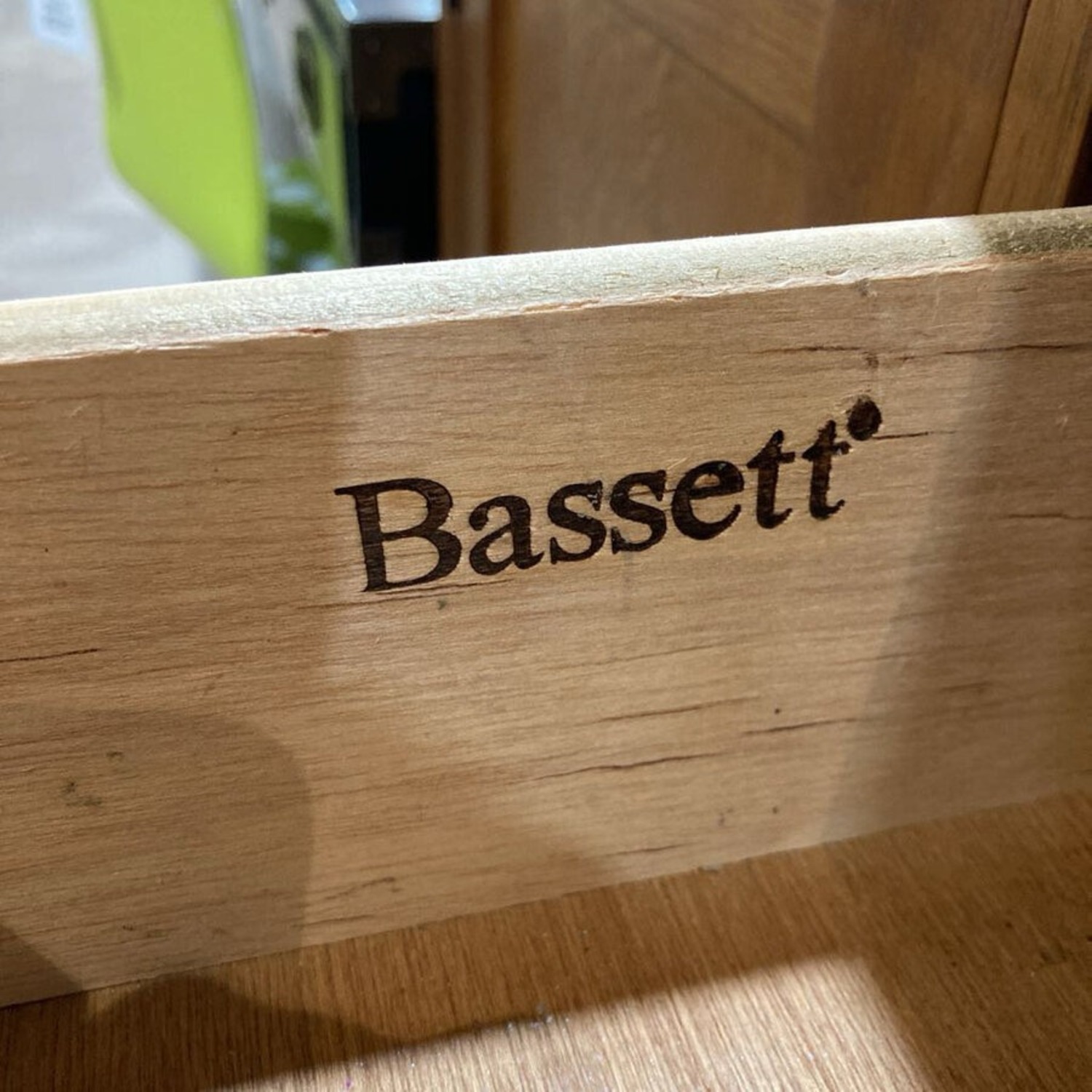 Bassett Arts & Crafts Style Oak Buffet - image-7