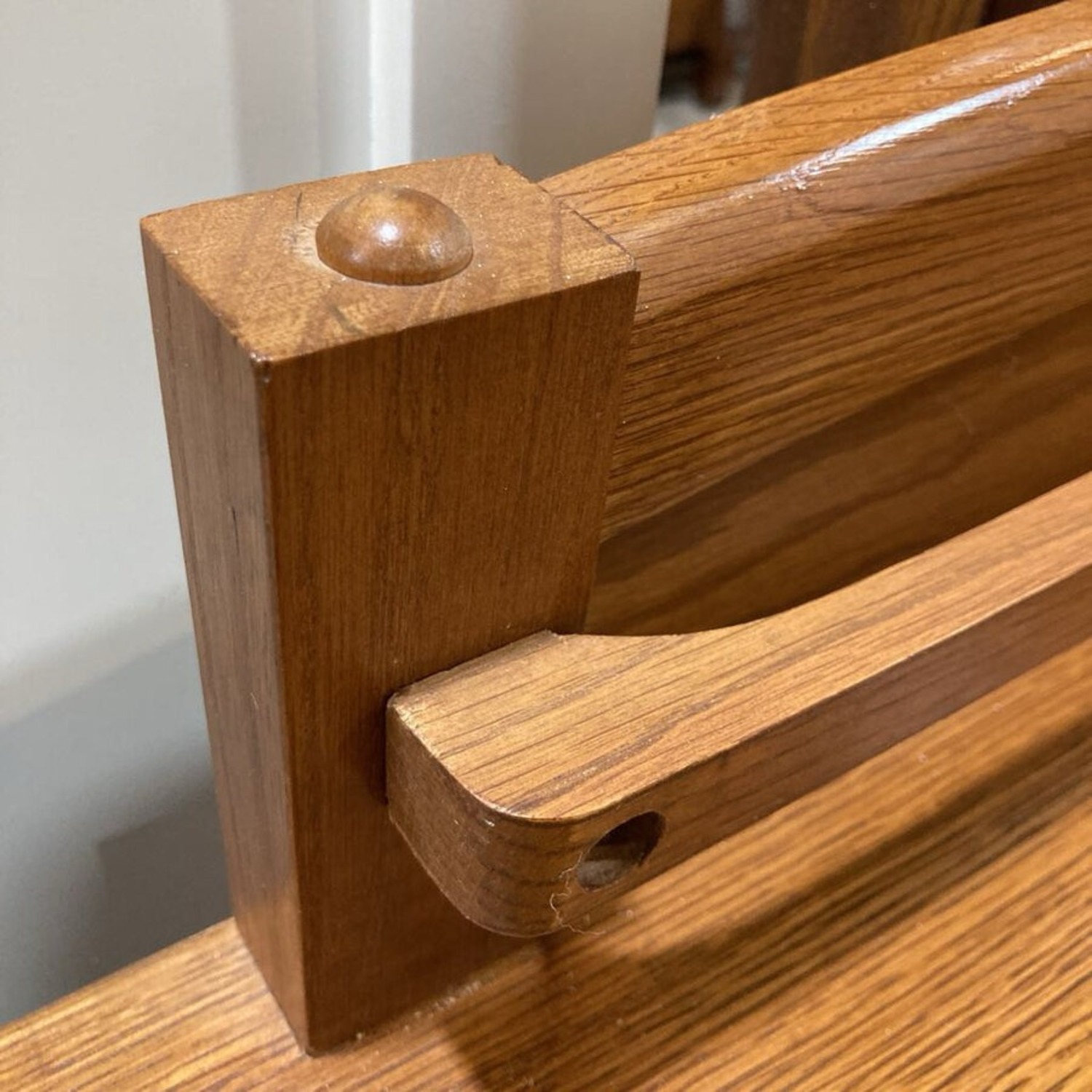 Bassett Arts & Crafts Style Oak Buffet - image-14