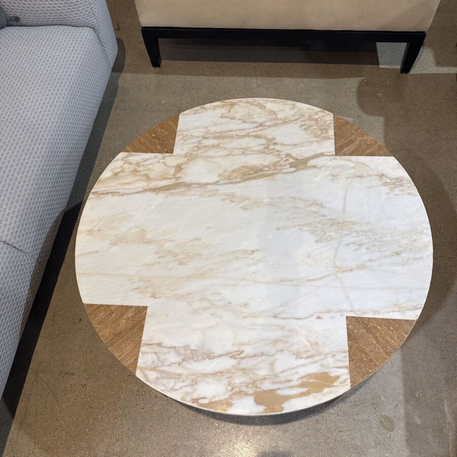 Lulu & Georgia Mahoe Round Stone by Carly Cushnie Coffee Table - image-4