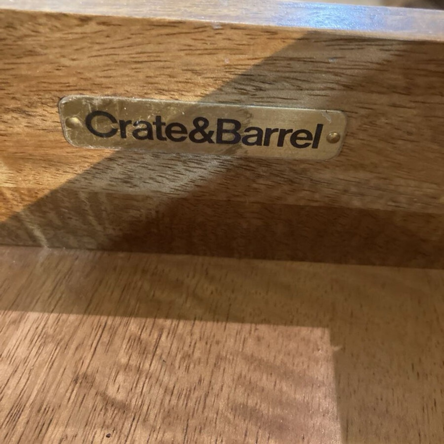 Crate & Barrel Nightstand - image-5
