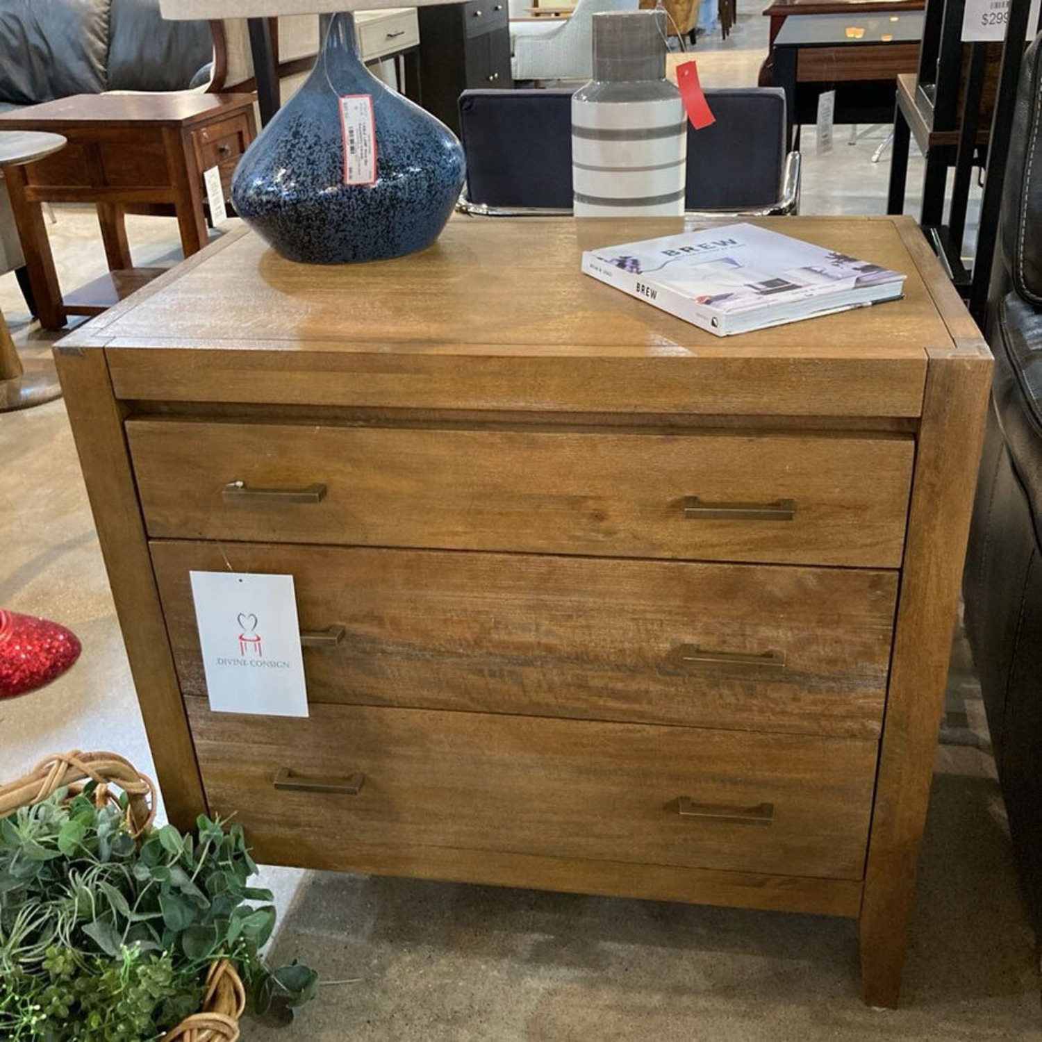 Crate & Barrel Nightstand - image-11