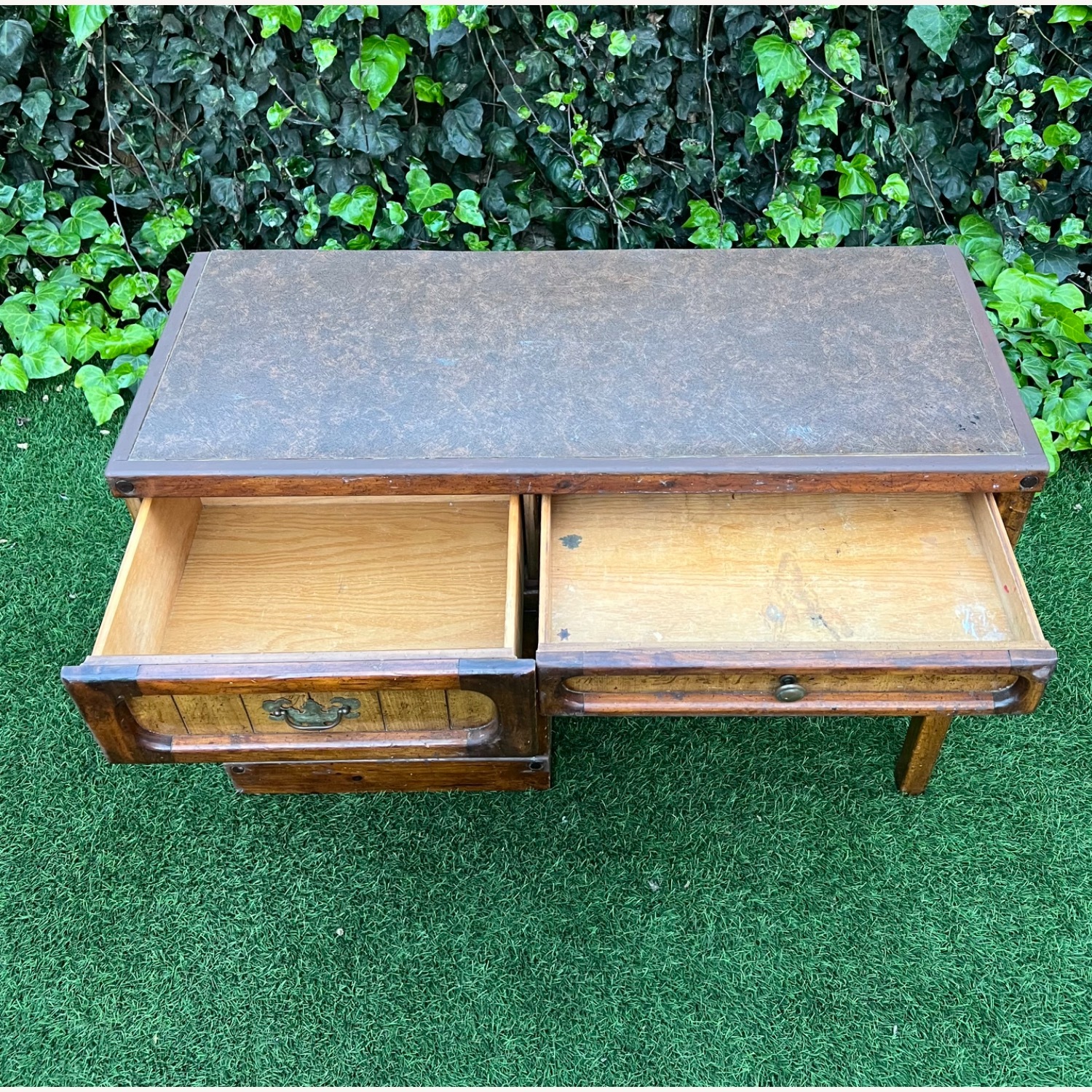 Heavy Retro Desk Table for Office Home Garage - image-7