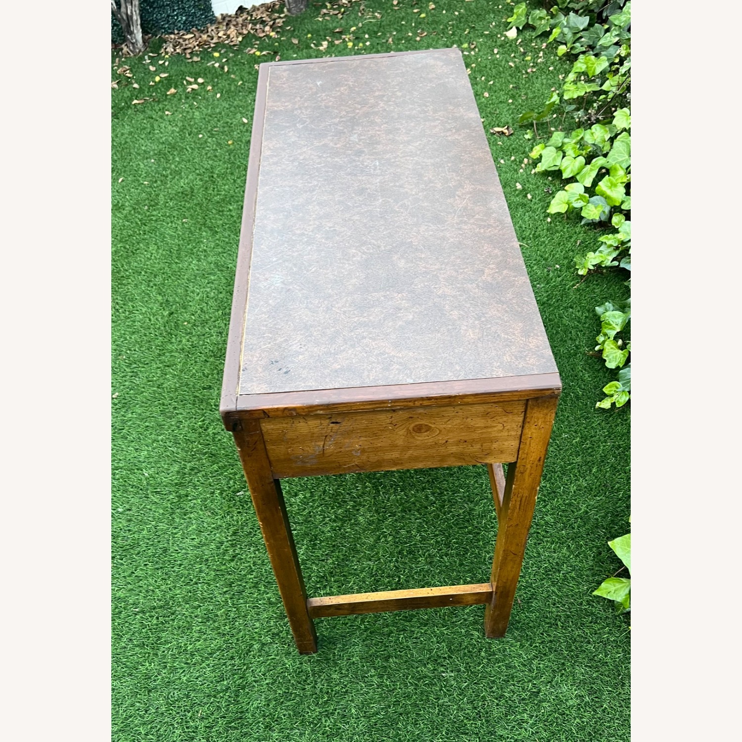 Heavy Retro Desk Table for Office Home Garage - image-6
