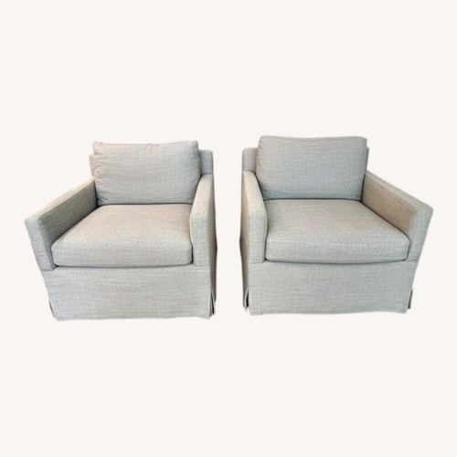 Used Custom Upholstered Armchair for sale on AptDeco