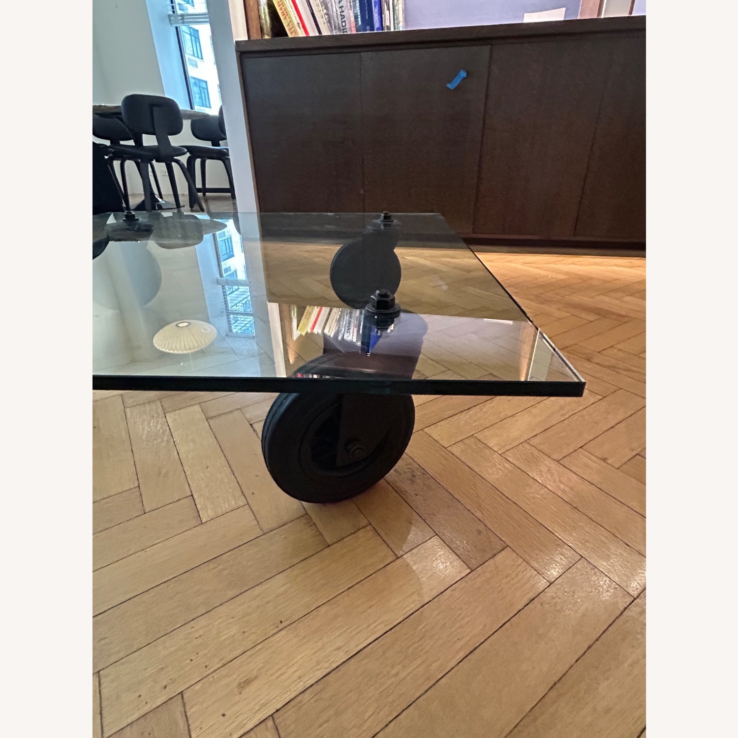 Tavolo Con Route Glass Coffee Table - image-4