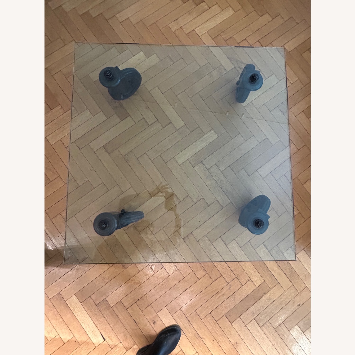 Tavolo Con Route Glass Coffee Table - image-3