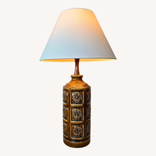 Used Vintage Bitossi Style Glazed Ceramic Table Lamps for sale on AptDeco