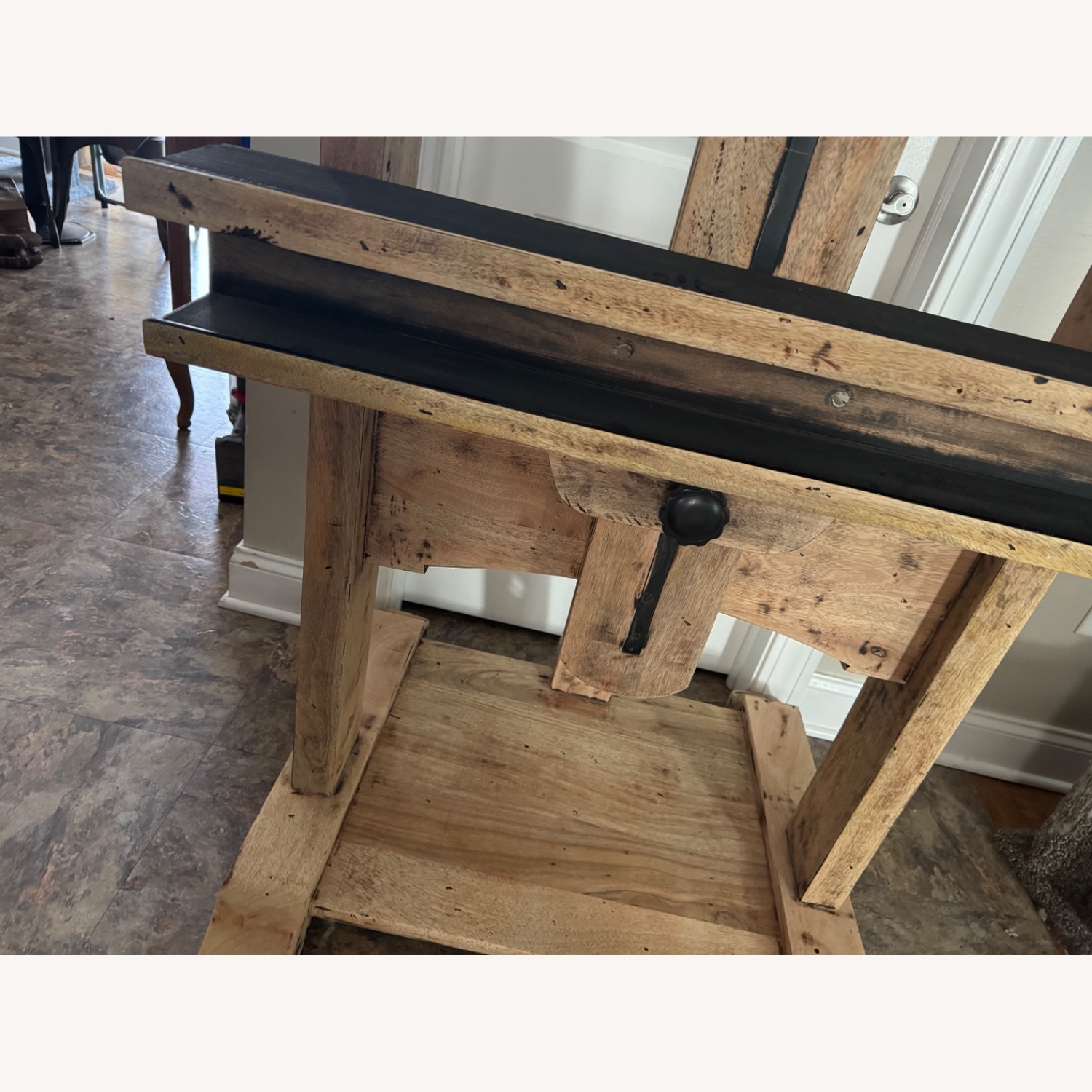 Restoration Hardware 19th C. English Artist's Easel - Natural - image-4