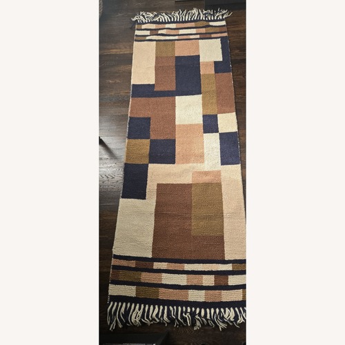 Used Morrow Soft Goods Geometric Runner  for sale on AptDeco