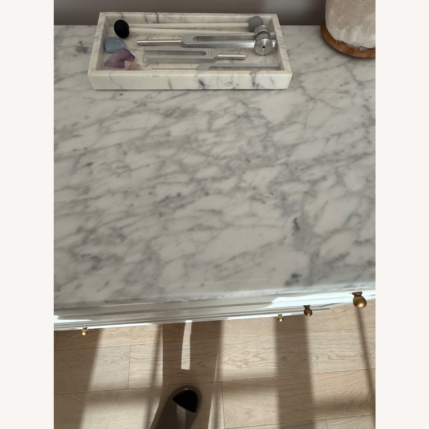 Anthropologie Fern 6 Drawer Dresser Marble  - image-5