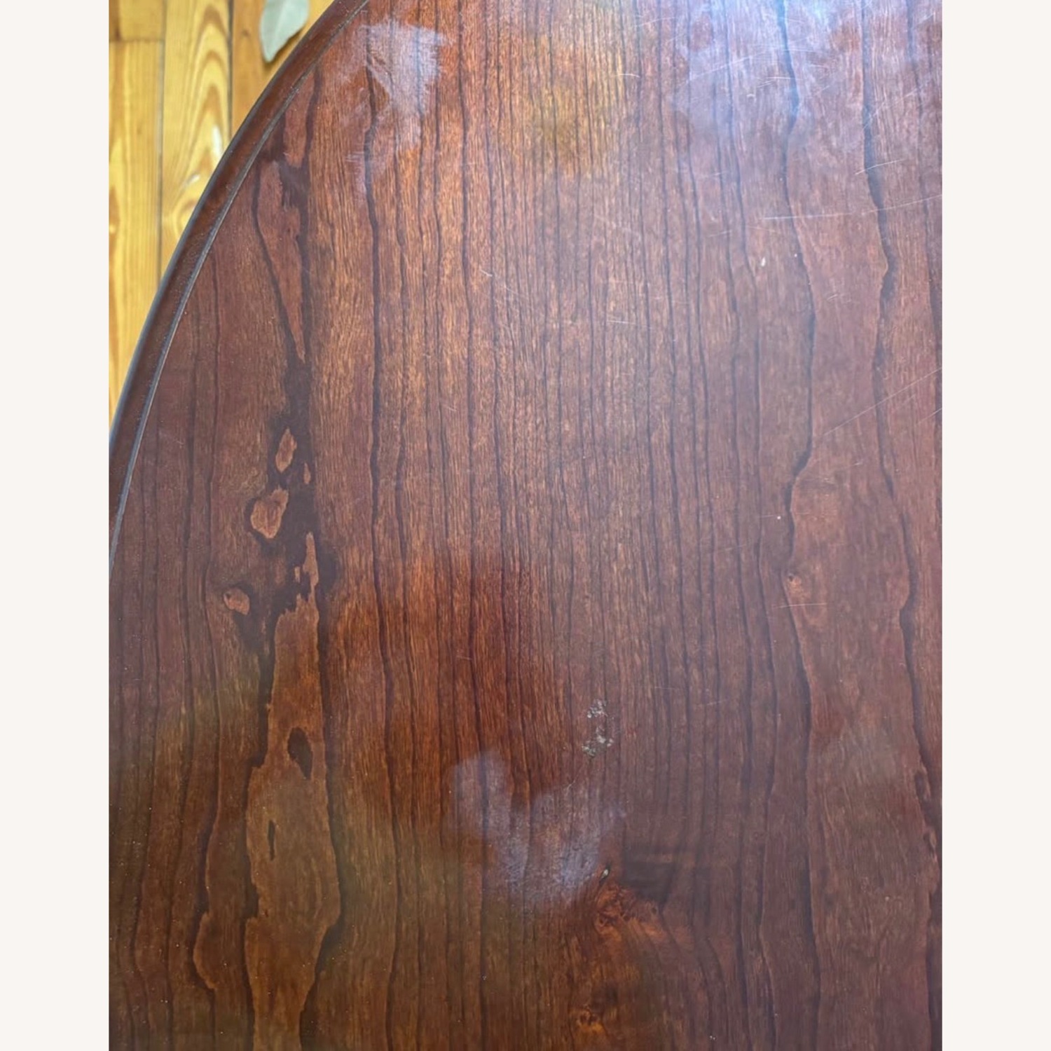 Vintage/Antique Dark Brown Wood Dining Sets - image-4