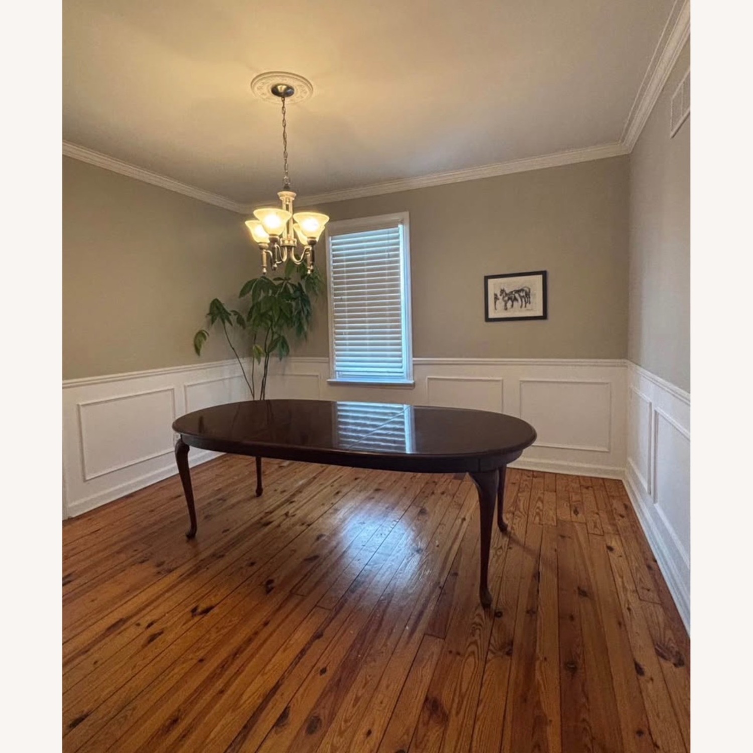 Vintage/Antique Dark Brown Wood Dining Sets - image-3