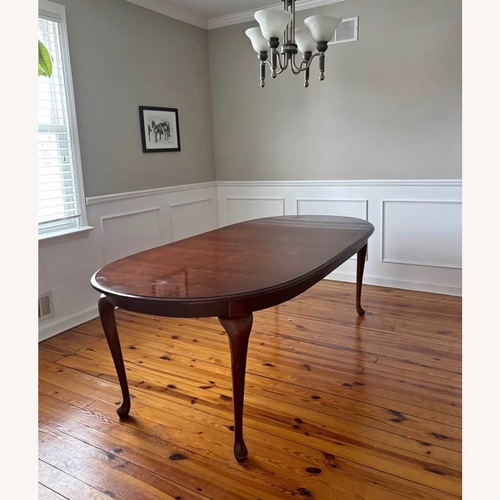 Used Vintage/Antique Dark Brown Wood Dining Sets for sale on AptDeco