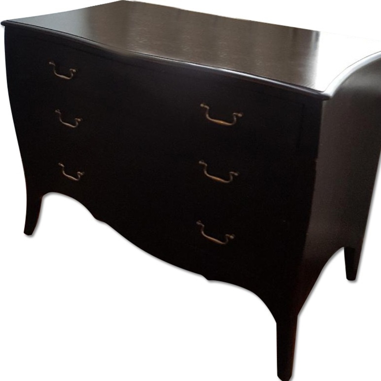 Antique-Style Wooden Dresser W 3 Drawers - image-6