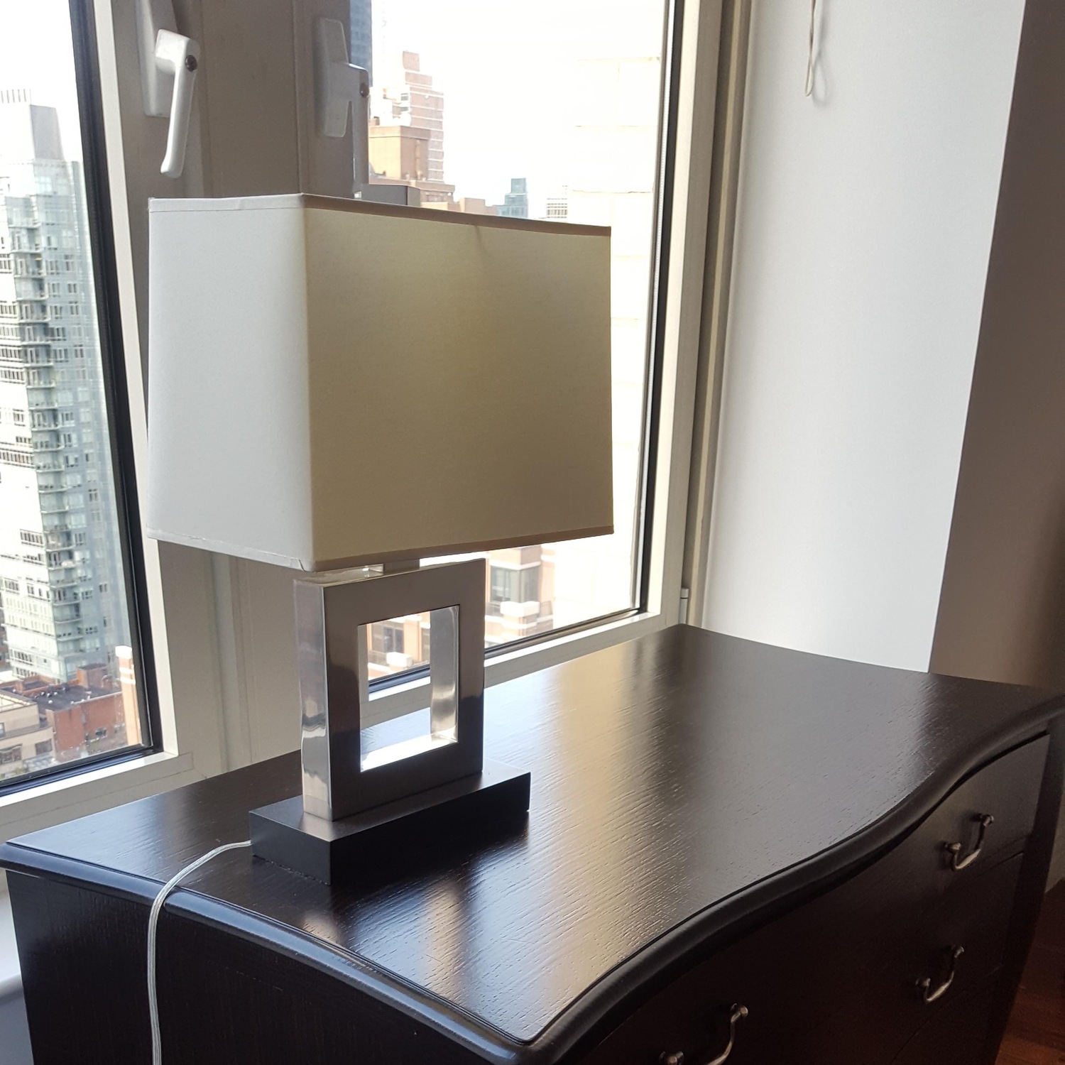 Antique-Style Wooden Dresser W 3 Drawers - image-3