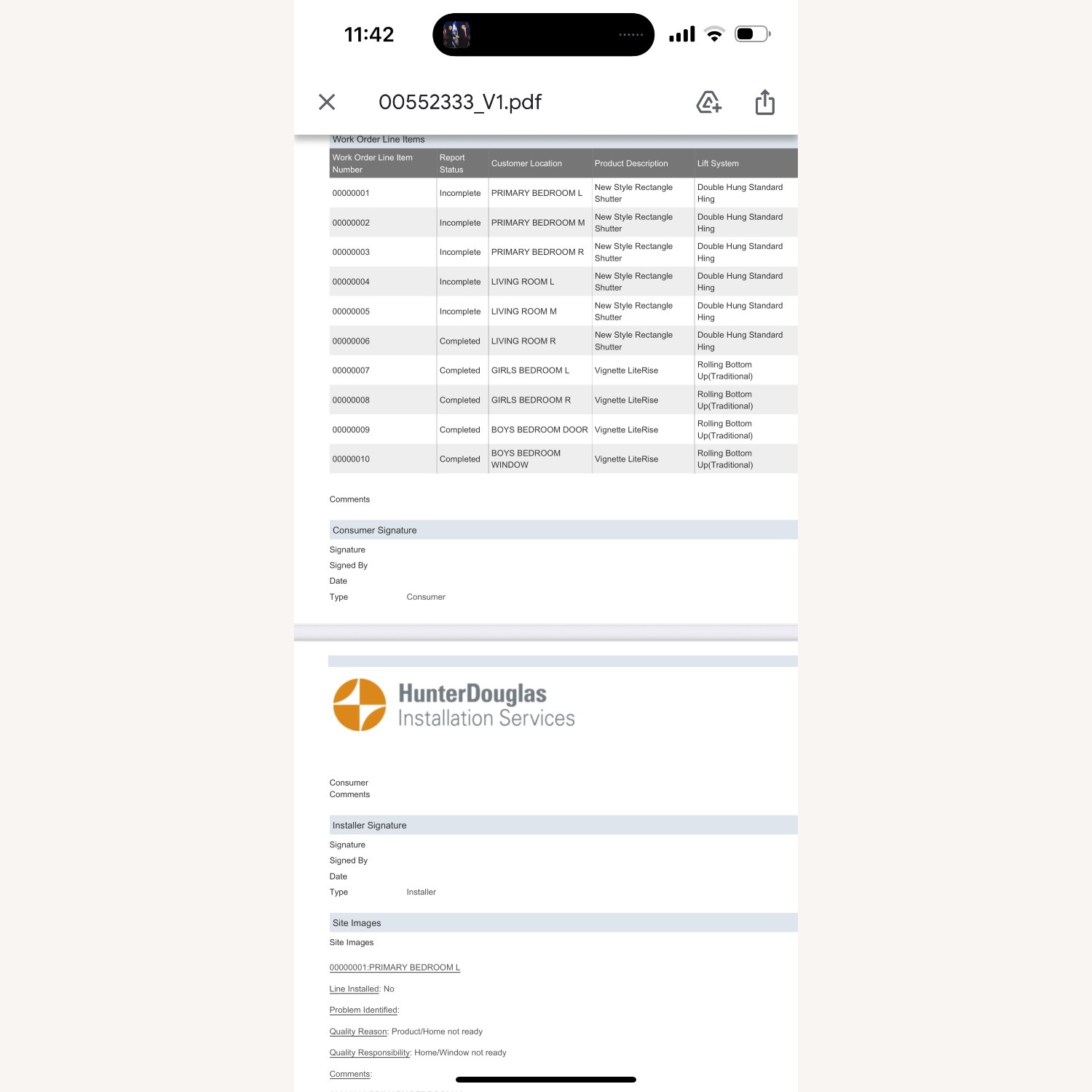 Hunter Douglas White Décor - image-9