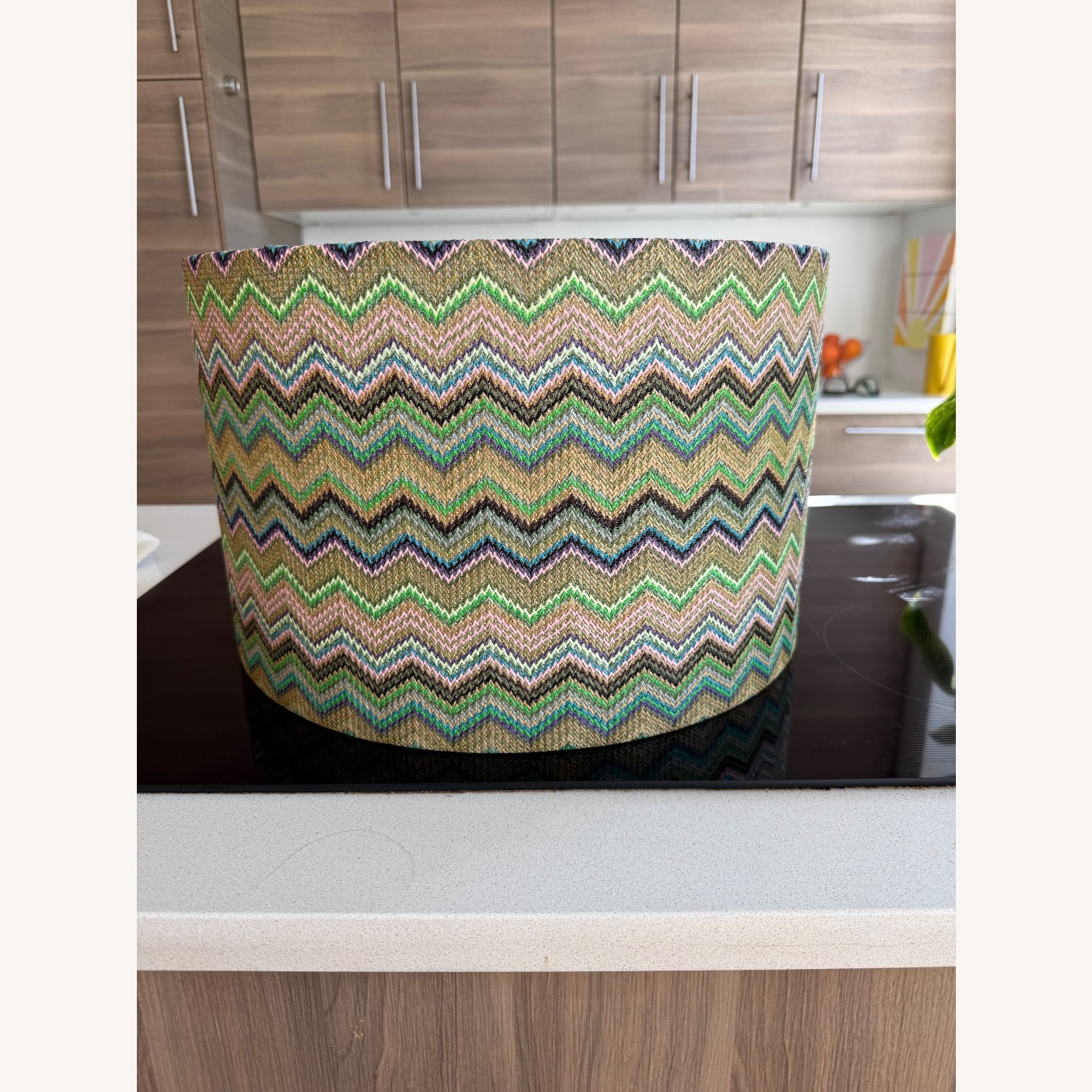 Zigzag Acrylic Drum Lampshades  - image-1