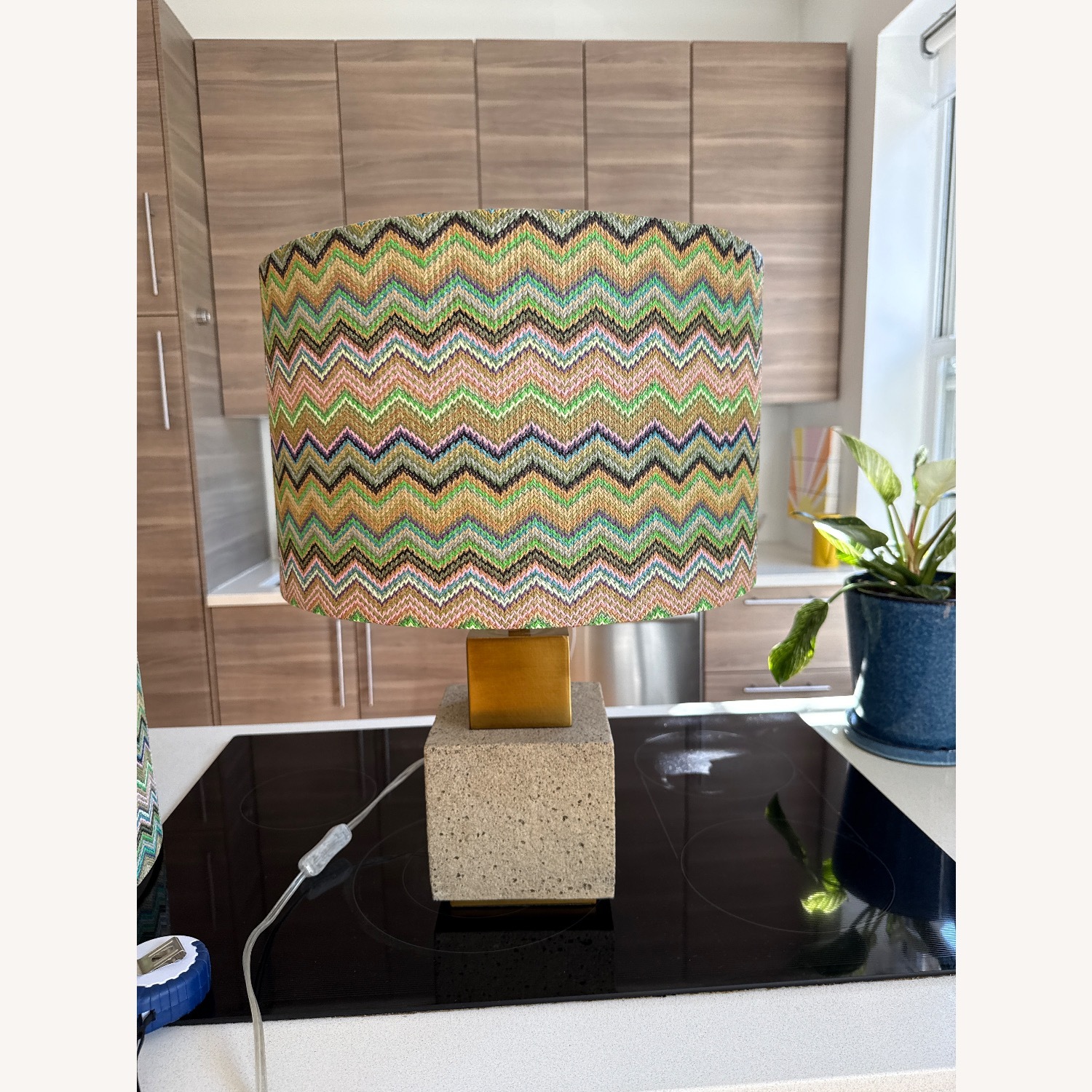 Zigzag Acrylic Drum Lampshades  - image-3