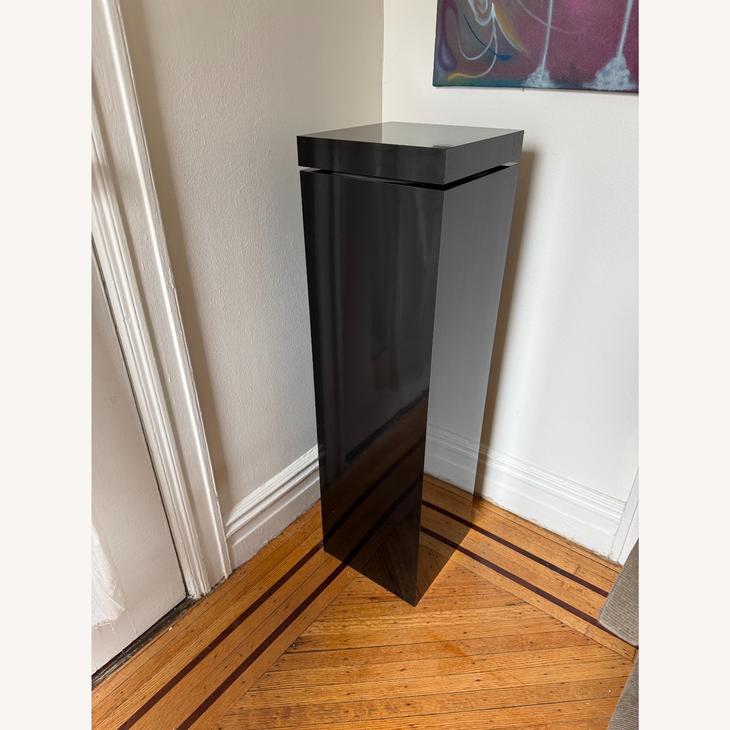 Midcentury Formica Modernist Swivel Top Pedestal - image-3