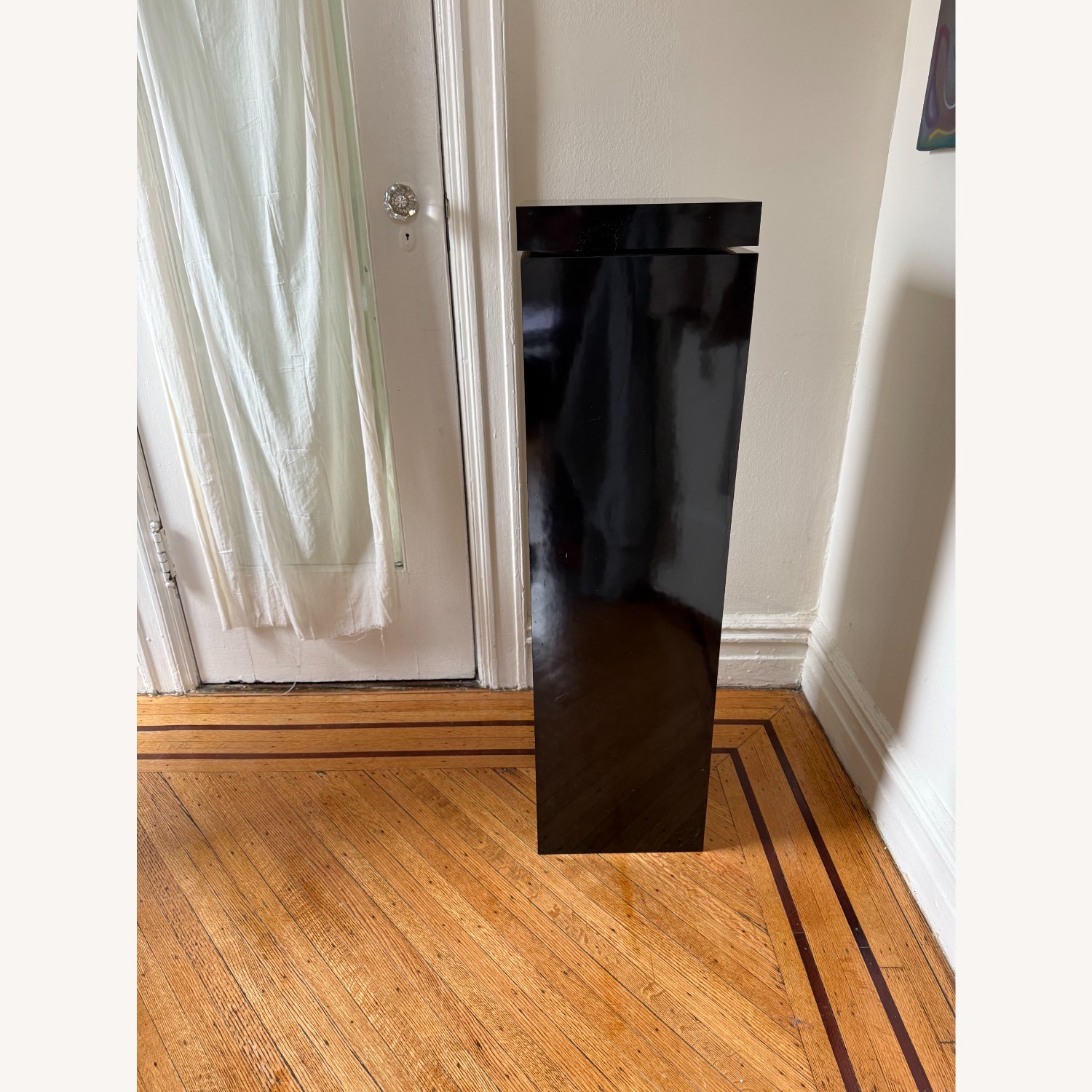 Midcentury Formica Modernist Swivel Top Pedestal - image-2