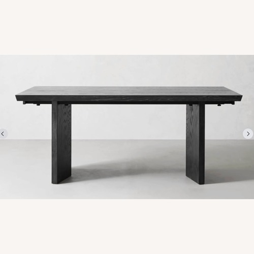 Used Williams Sonoma Knife Extendable Dining Table for sale on AptDeco
