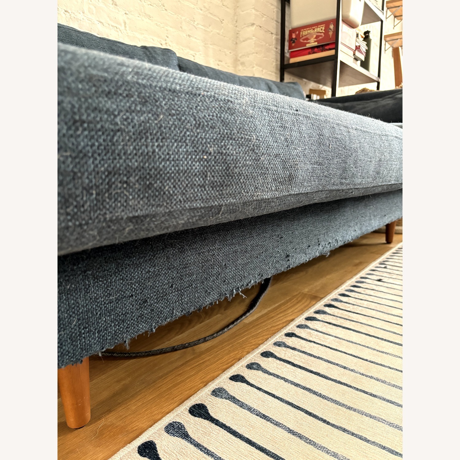 Article Anton Twilight Blue 74" Sofa - image-4