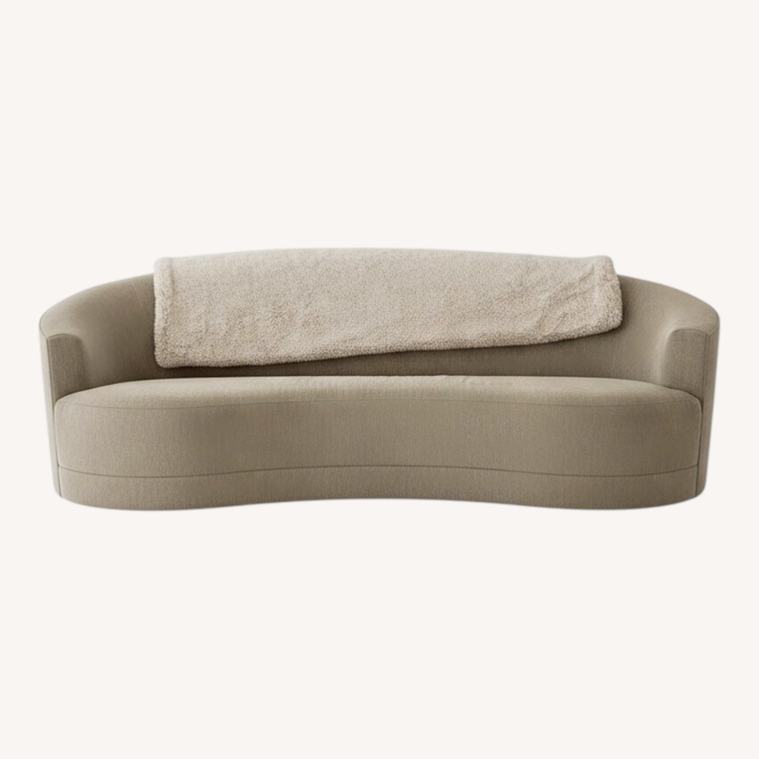 Crate & Barrel Infiniti 88" Curve Back Sofa - image-6