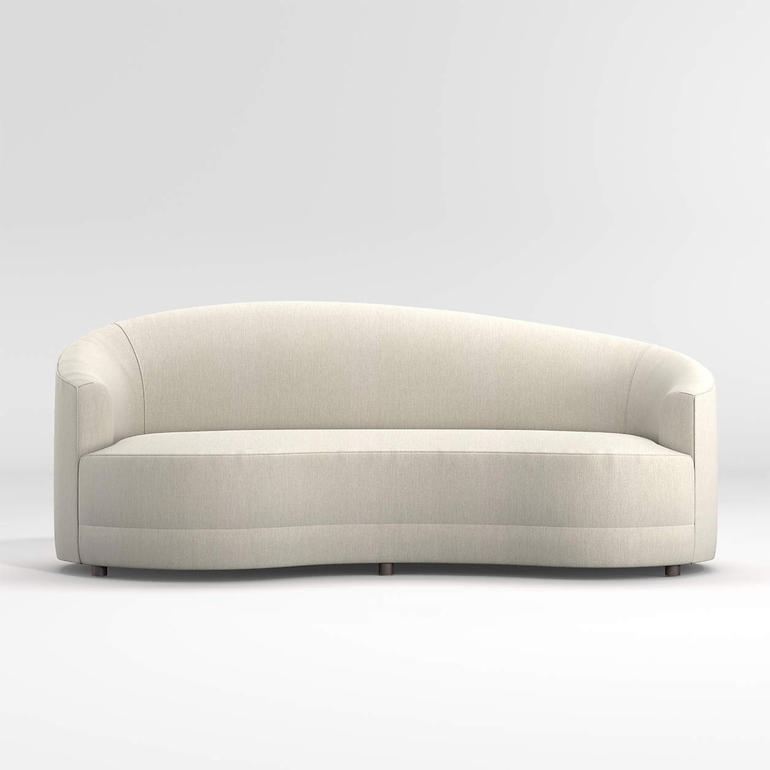 Crate & Barrel Infiniti 88" Curve Back Sofa - image-7
