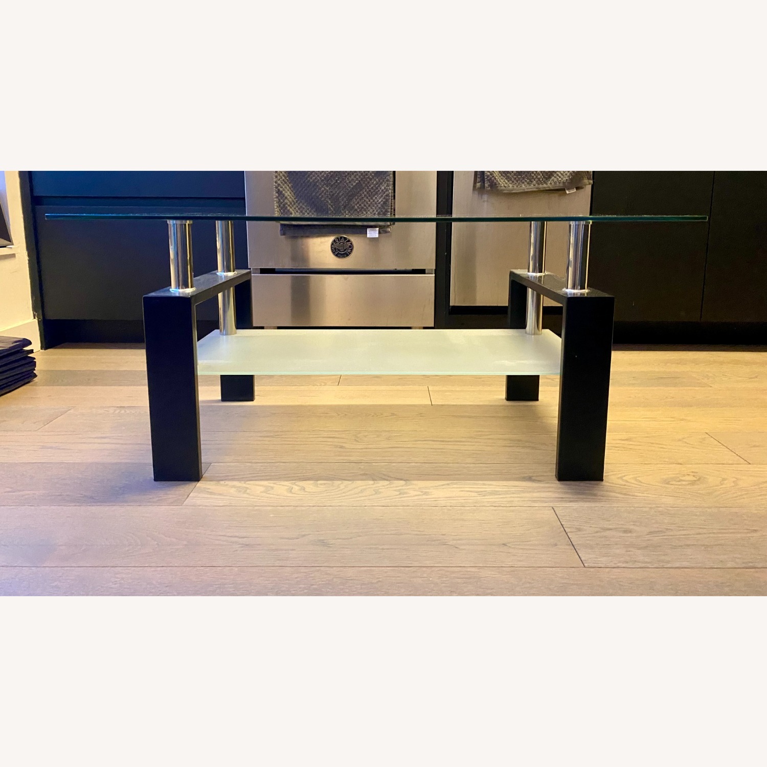 Wrought Studio Collection Glass Coffee Table - image-3