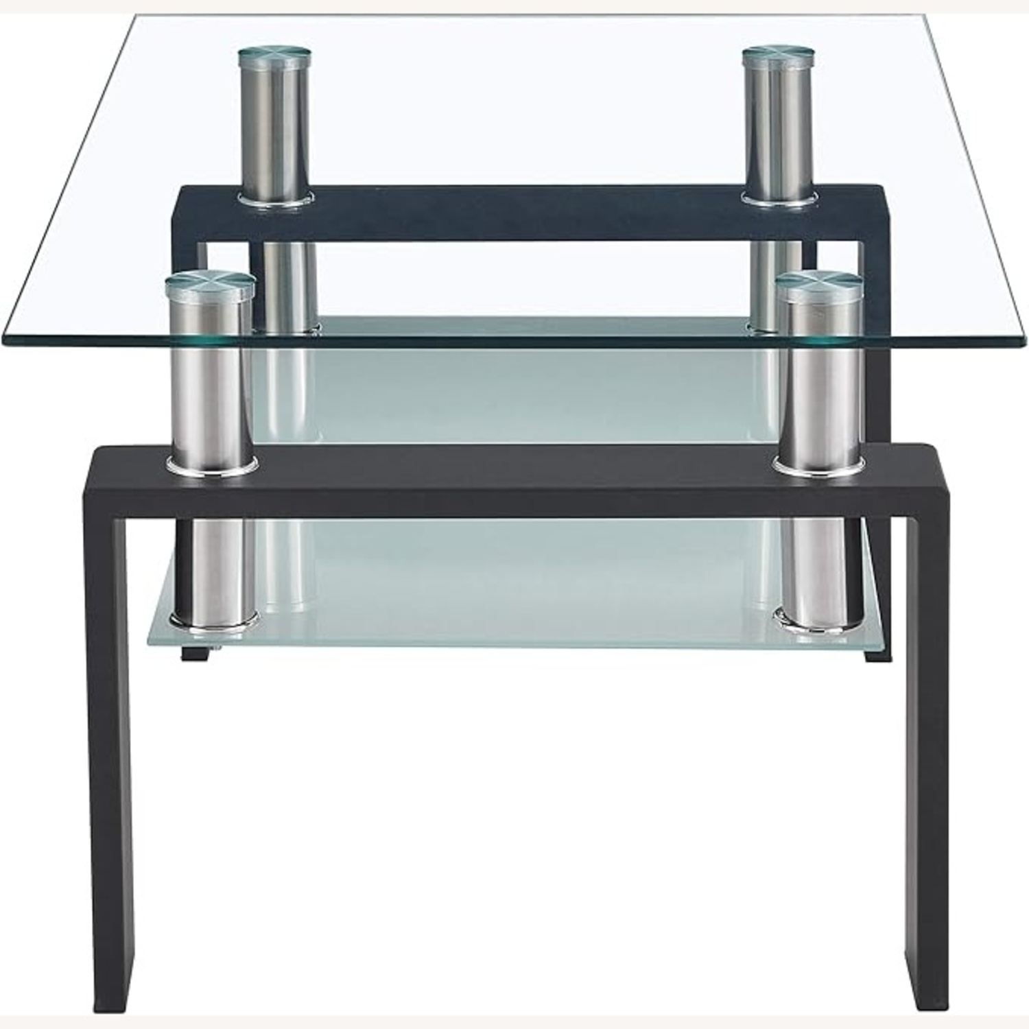 Wrought Studio Collection Glass Coffee Table - image-4