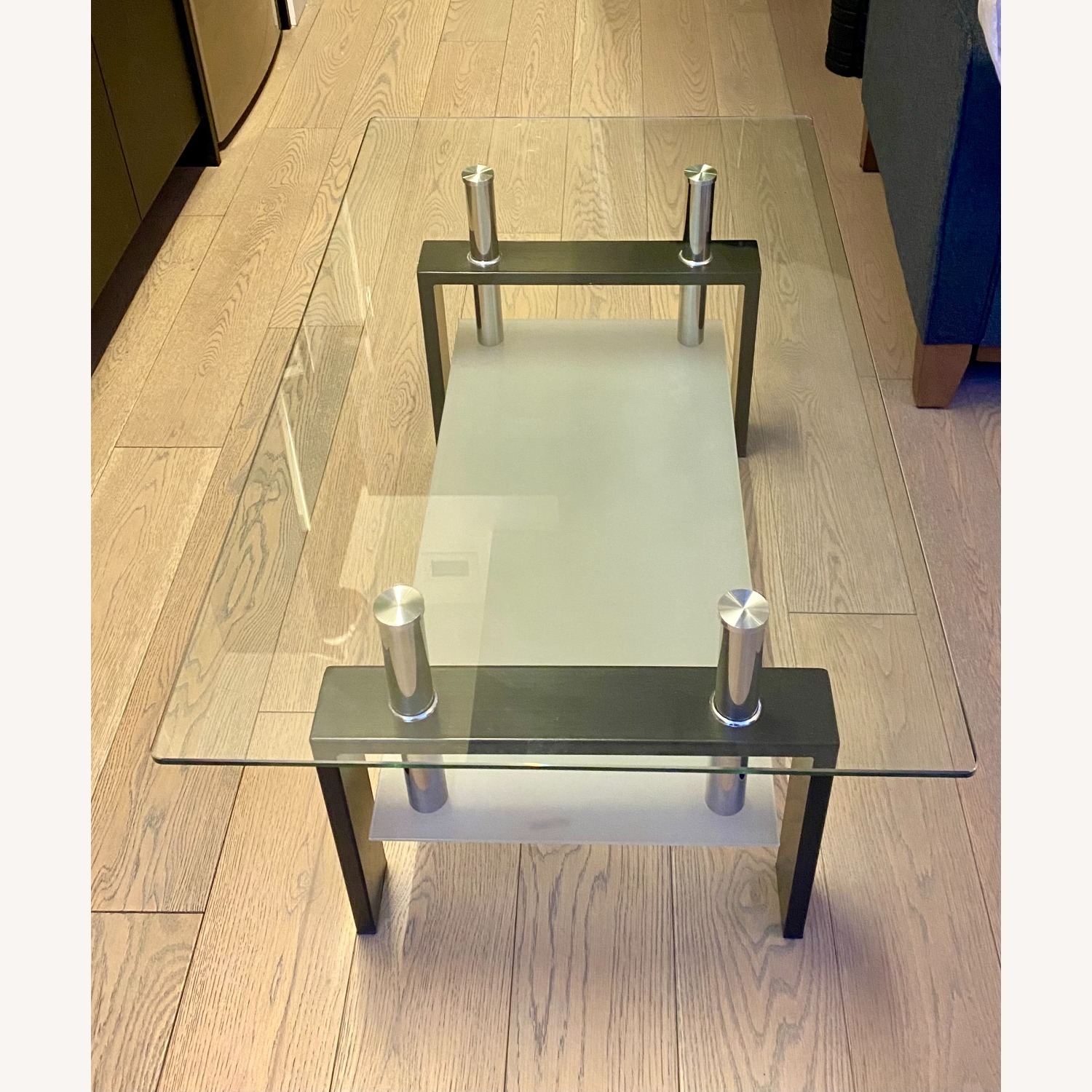 Wrought Studio Collection Glass Coffee Table - image-1